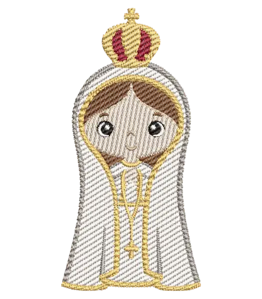 Matriz de Bordado Nossa Senhora de Fatima